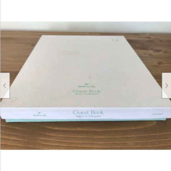Vtg New/unused Hallmark Red Spiralbound Guest Book w/ Gift Box - Picture 5 of 7